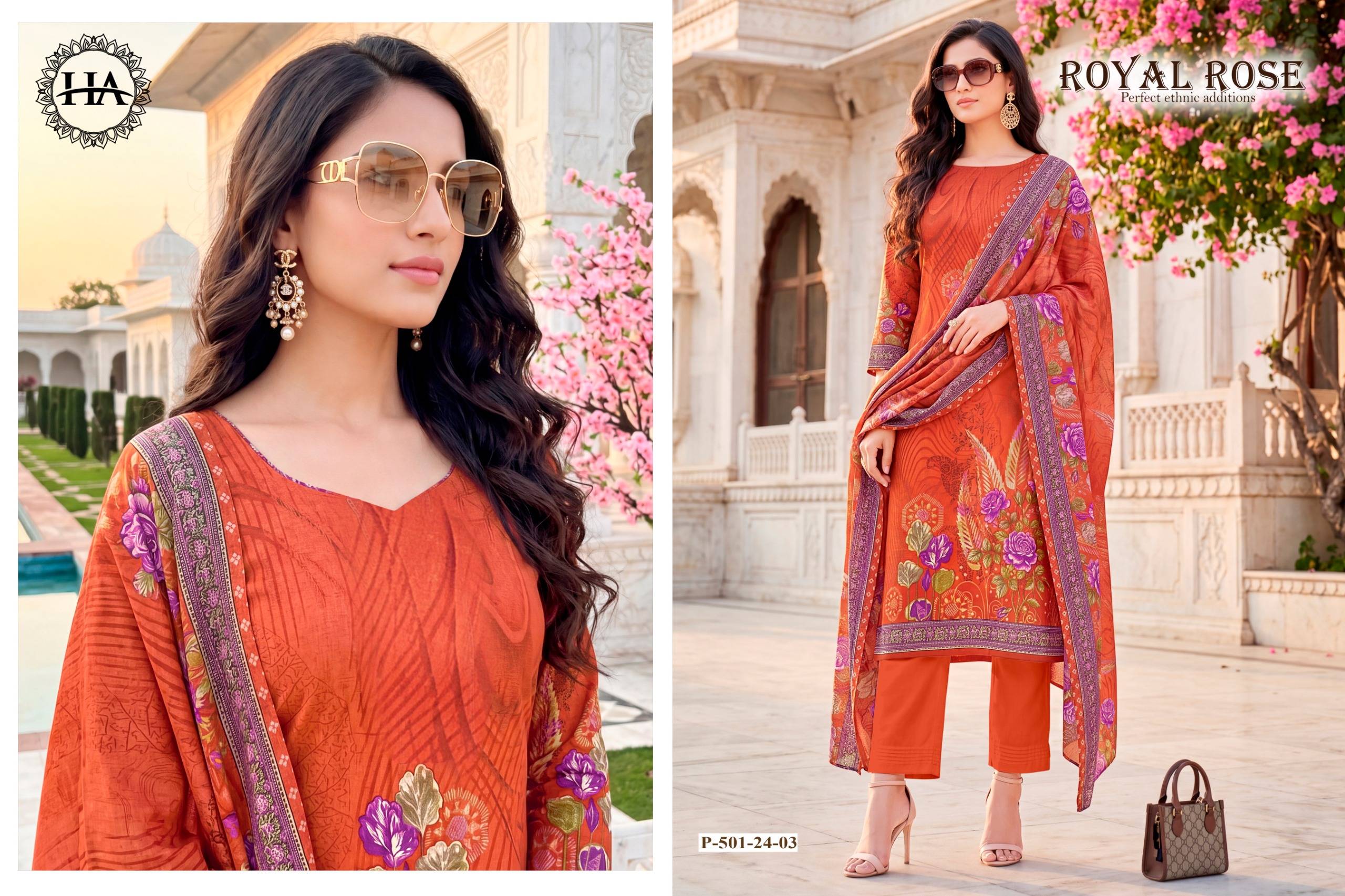 ROYAL ROSE By Alok Suit Beautiful Festive Suits Stylish Colorful Fancy Casual Wear PREMIUM Pure Zam Dresses At Wholesale Price